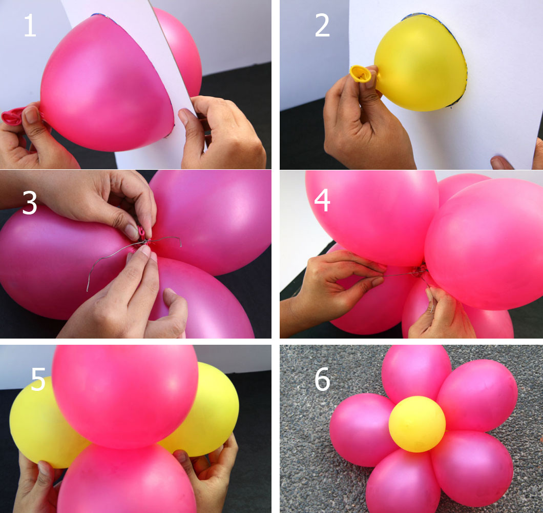 Как сделать цветок из шариков - советы специалистов